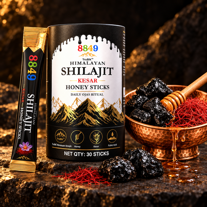 8849 Himalayan Shilajit Kesar Honey Sticks