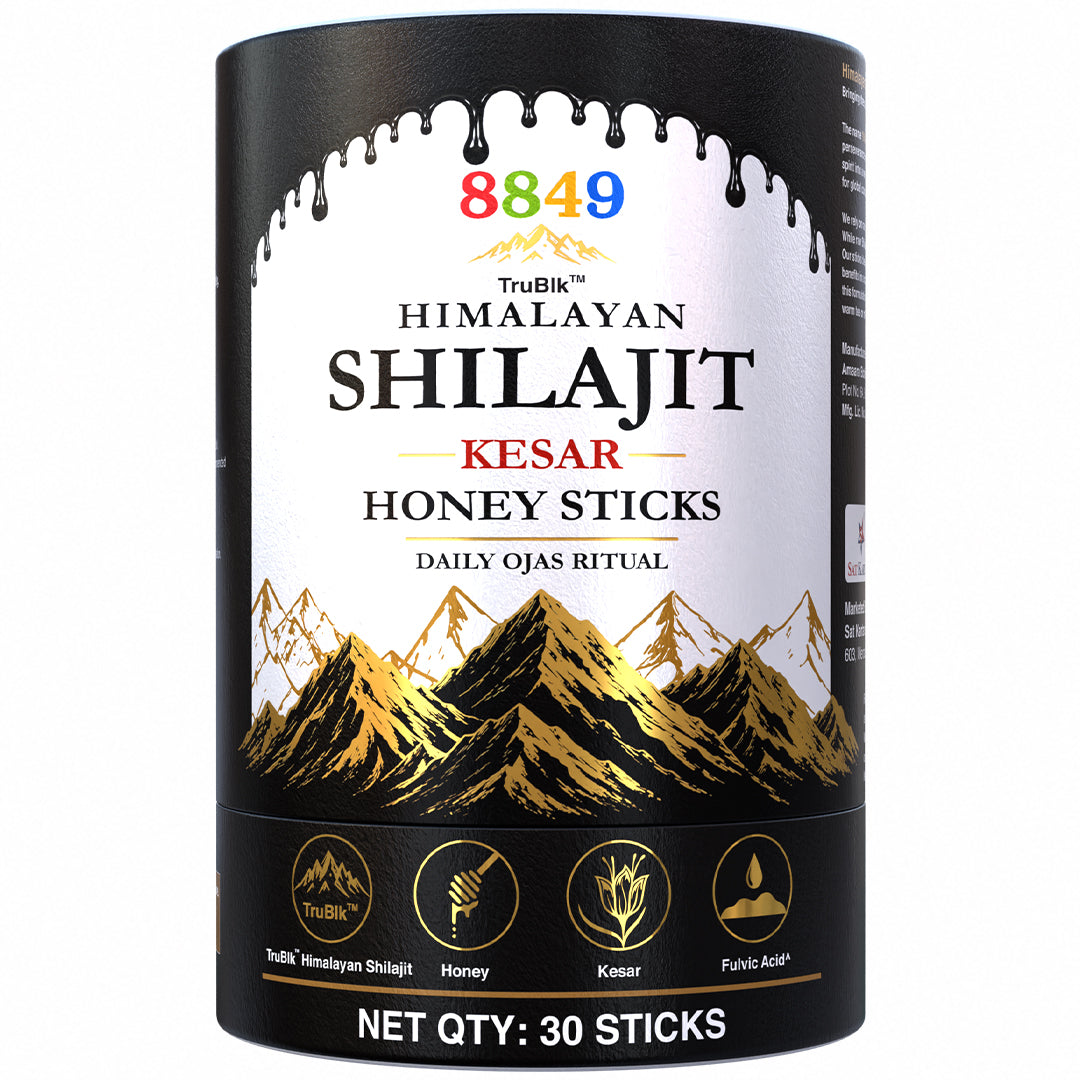 8849 Himalayan Shilajit Kesar Honey Sticks
